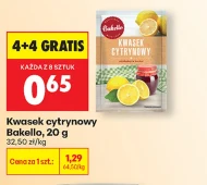 Kwasek cytrynowy Bakello