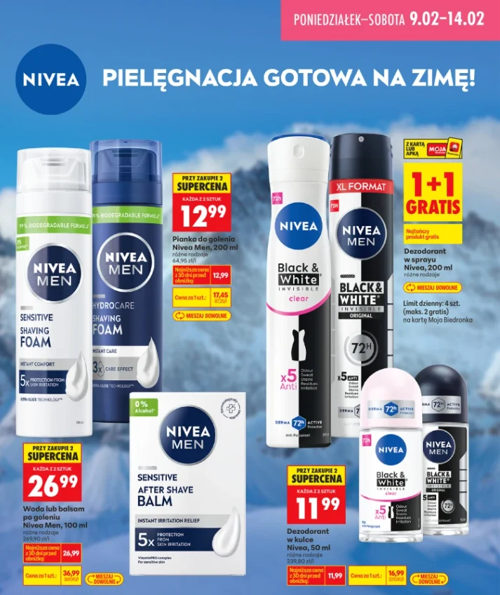 NIVEA na zimę – mocne promocje, które znikają najszybciej NIVEA na zimę – mocne promocje, które znikają najszybciej