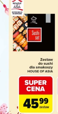 Zestaw sushi House of Asia