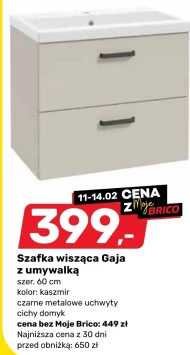 Szafka z umywalką
