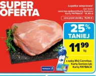 Łopatka wieprzowa Carrefour
