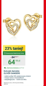 Kolczyki Oliver Sanders