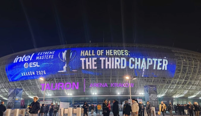 Tauron Arena w Krakowie podczas IEM Kraków 2026 / źródło: Zbigniew Pławecki