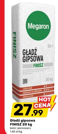 Gładź gipsowa Finisz