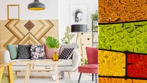 Kolorowe szkło sprawdzi się w każdej aranżacji