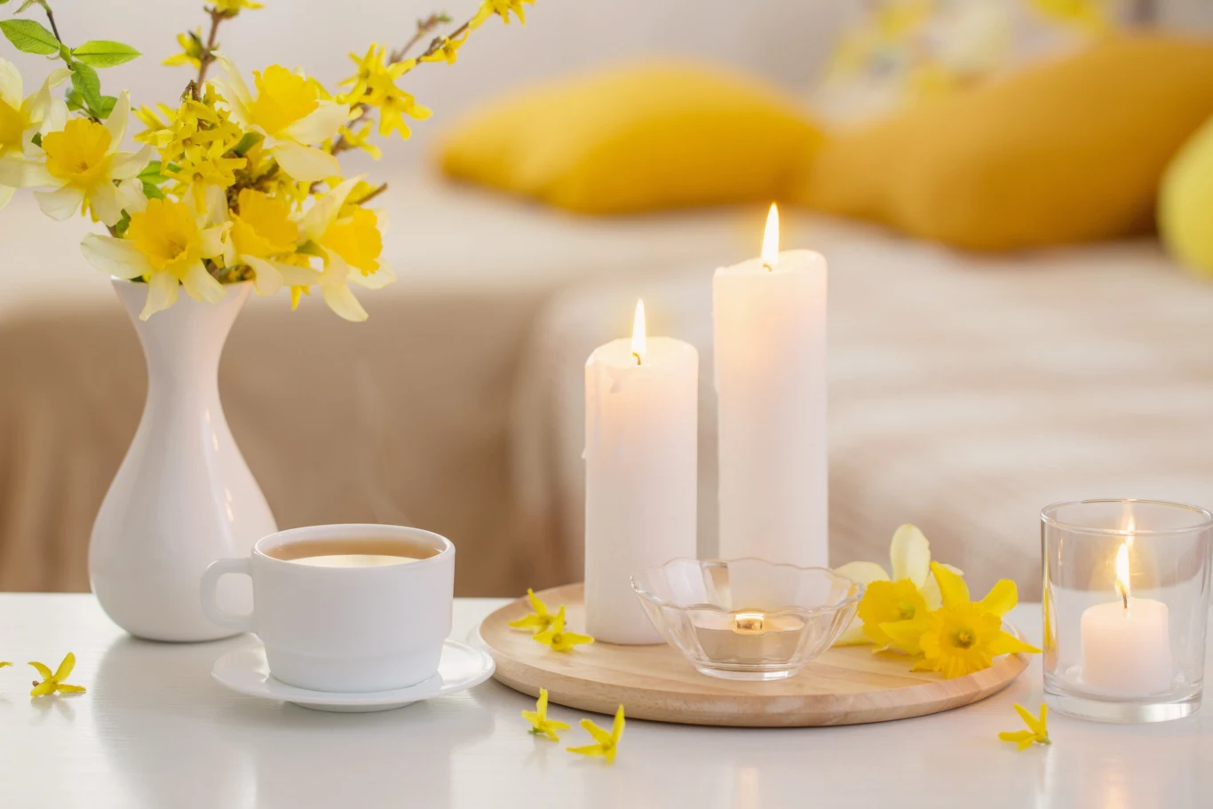 Napary z forsycji mają działanie lecznicze