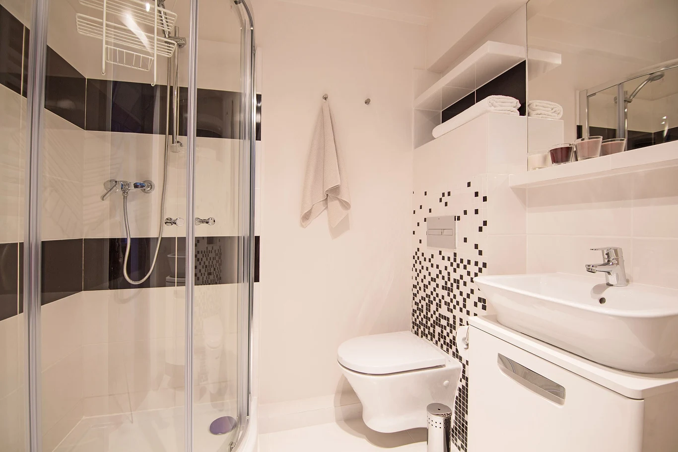 Łazienka z efektem bez fug