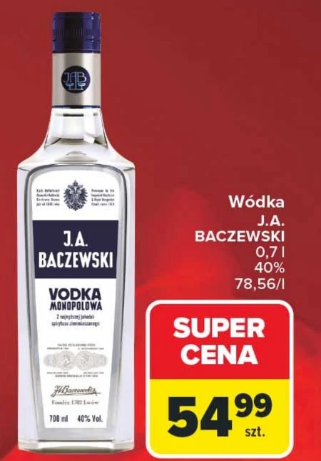 Горілка Baczewski