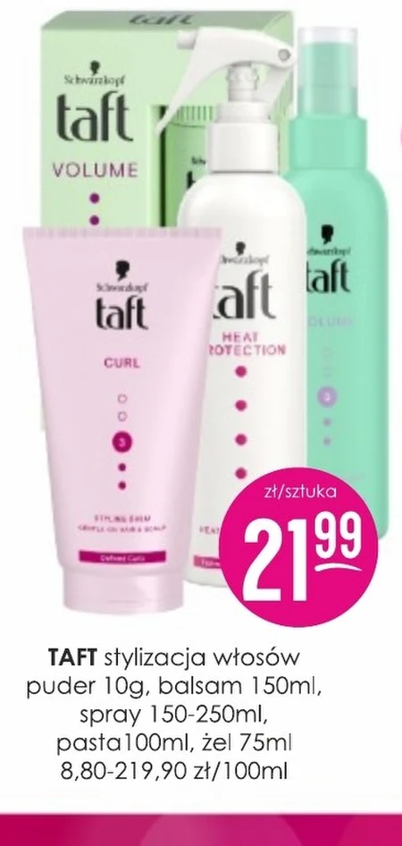 Спрей для укладки волосся Taft