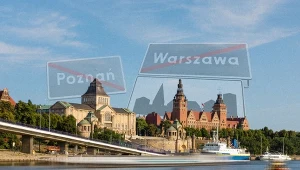 Co raz więcej ludzi wyprowadza się ze Szczecina. Grafika: Magdalena Piasecka