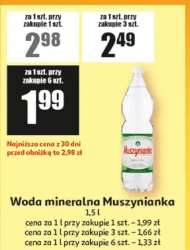 Woda mineralna Muszynianka