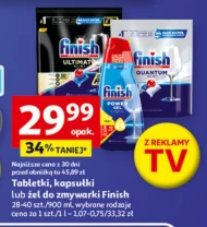 Kapsułki do zmywarki Finish