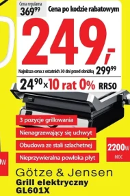 Grill elektryczny Götze & Jensen