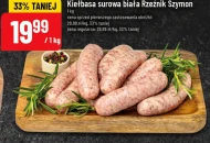 Kiełbasa biała Rzeźnik Szymon