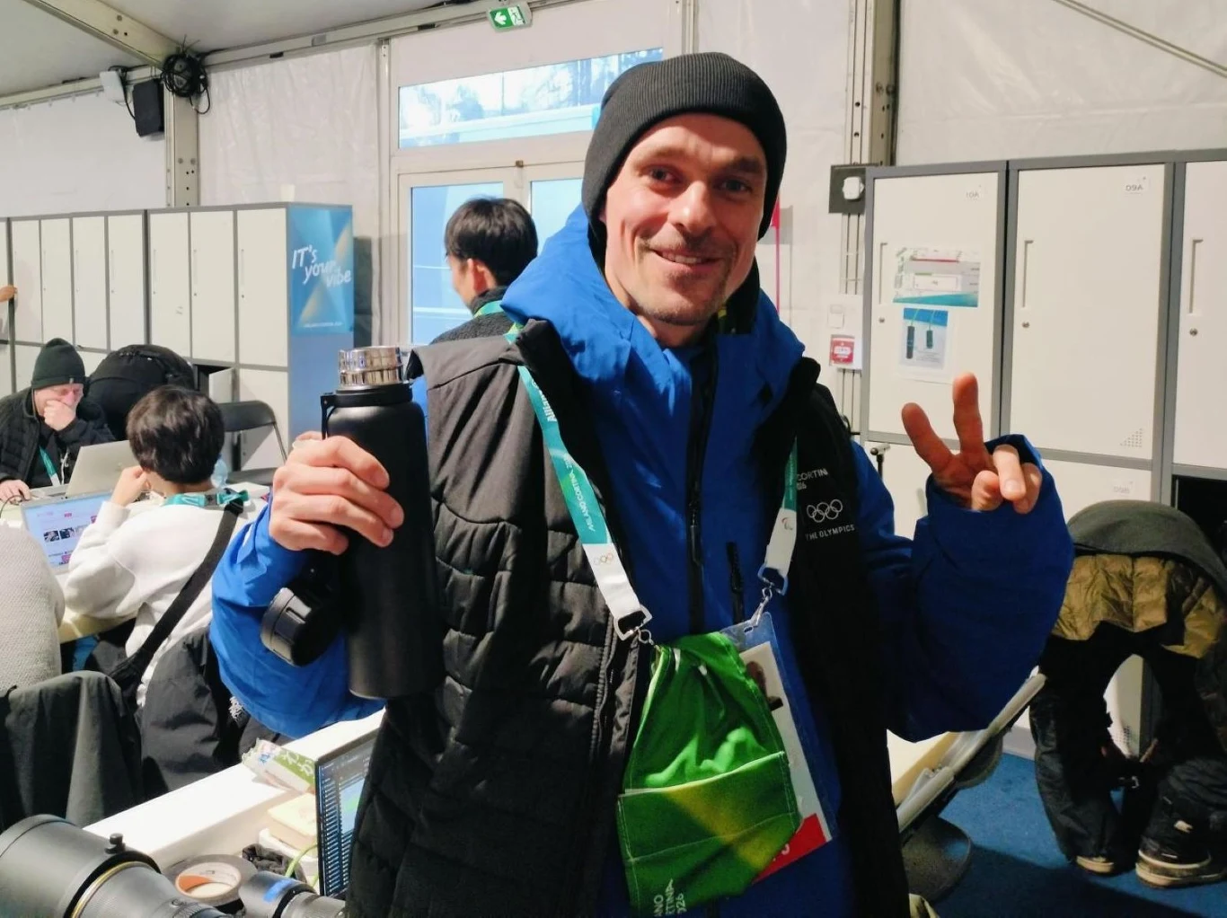 Piotr Żyła w Predazzo Piotr Żyła w Predazzo