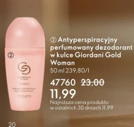 Dezodorant Giordani Gold