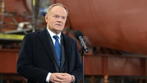 Premier Donald Tusk odwiedził PGZ Stocznię Wojenną