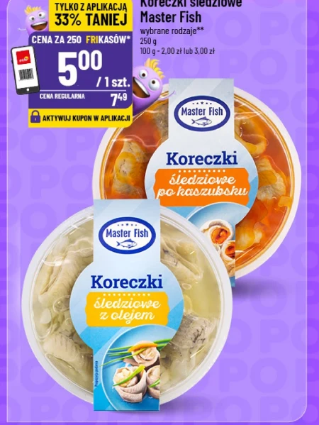 Закуски з оселедцем Master Fish