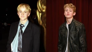 Tom Felton i Lox Pratt - odtwórcy roli Draco Malfoya