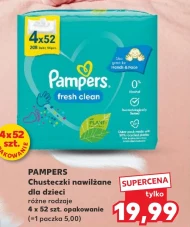 Chusteczki nawilżane Pampers