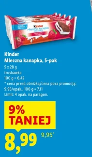 Kanapka mleczna Kinder