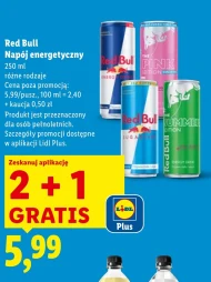 Napój energetyczny Red Bull