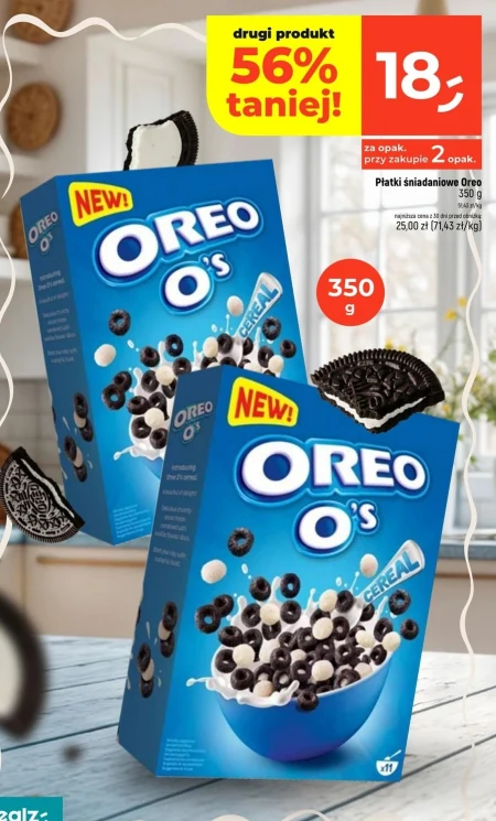 Сухі сніданки Oreo