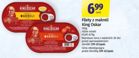 Філе скумбрії King Oscar