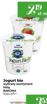 Jogurt bio Bakoma