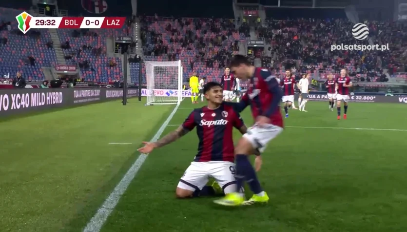 Bologna - Lazio. Skrót meczu. WIDEO