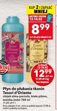 Płyn do płukania tkanin Tesori d'oriente