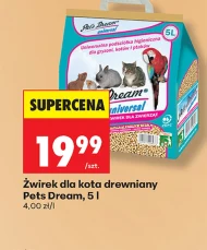 Żwirek drewniany Pet's Dream