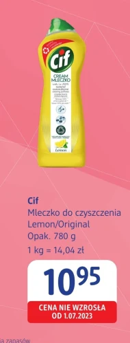 Mleczko do czyszczenia Cif