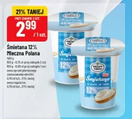 Śmietana Mleczna Polana