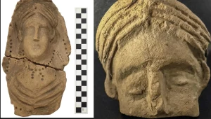 Rzadka terakotowa rzeźba z III wieku odkryta w pobliżu Muru Hadriana 