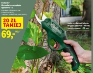 Акумуляторний секатор Parkside