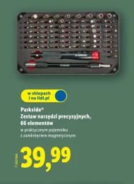 Zestaw narzędzi Parkside