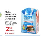 Mleko zagęszczone Gostyńskie