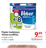 Туалетний папір Velvet