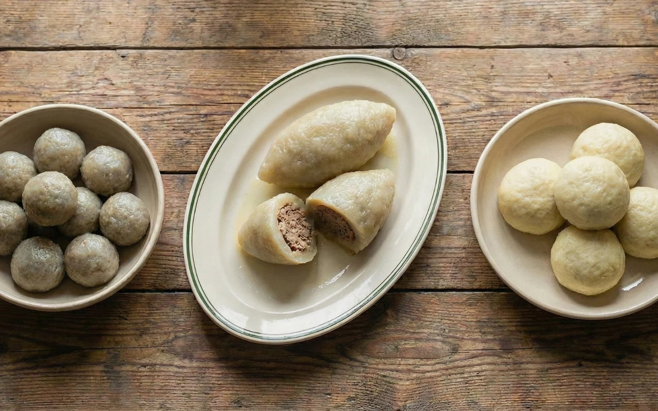 Pyzy ziemniaczane, kartacze i pampuchy