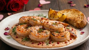 Krewetki na soli. Morski afrodyzjak w interpretacji Jurka Sobieniaka