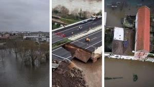 Pogoda w Portugalii. Fala powodzi pustoszy kraj. Tysiące ewakuowanych
