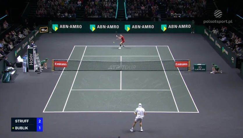 Jan-Lennard Struff - Alexander Bublik. Skrót meczu. WIDEO