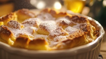 Pudding angielski z suchych pączków - jak go zrobić?