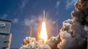 Najpotężniejsza rakieta Europy odbyła pierwszy lot w kosmos
