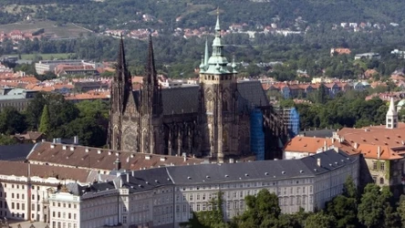 Zamek na Hradczanach został wpisany na listę UNESCO i do Księgi Rekordów Guinnessa