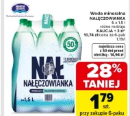 Woda mineralna Nałęczowianka