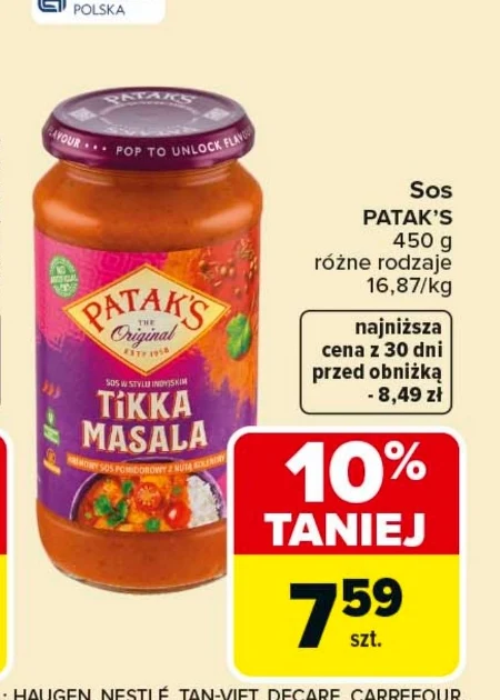 Соус Patak's