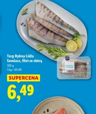 Sandacz Targ rybny Lidla