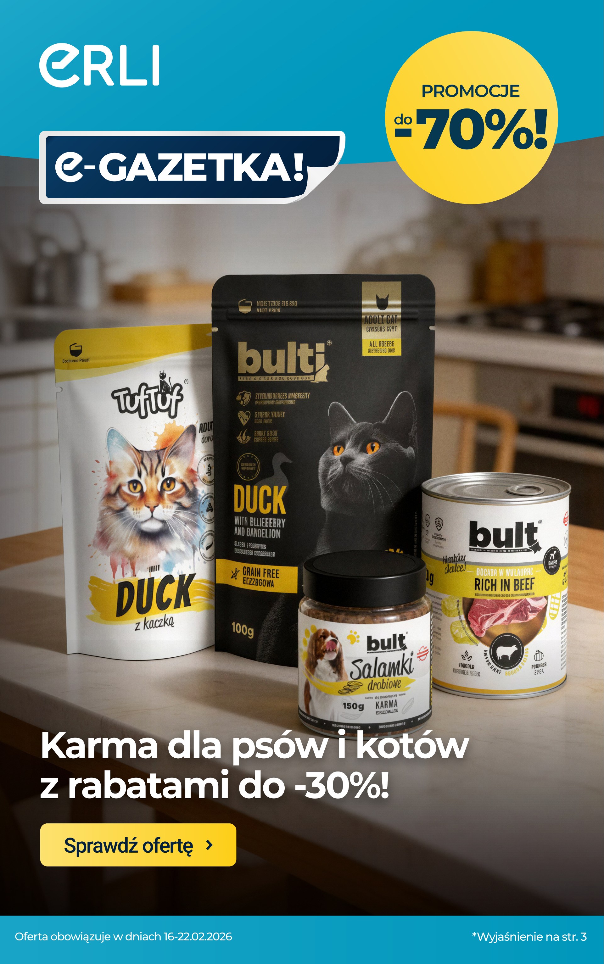 Erli ERLI Gazetka promocyjna 16-22.02 | Okazjum.pl